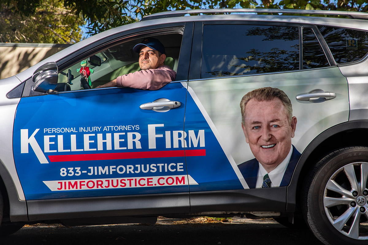 Florida Car Wrap Pays for This Uber Driver�s Gas (and Coffee)