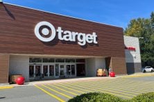 The front of a Target store in North Carolina.