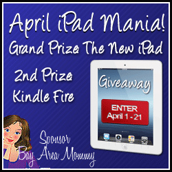 Enter to Win our April iPad Mania Giveaway!