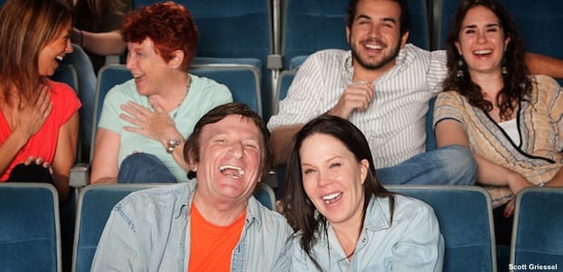 People in Movie Theater