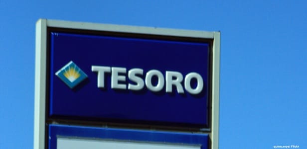 Tesoro Gas Station Sign