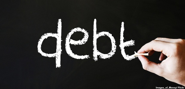 Debt Chalkboard