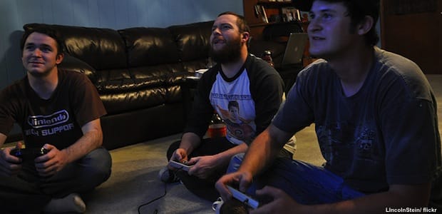 Guys Playing Video Games