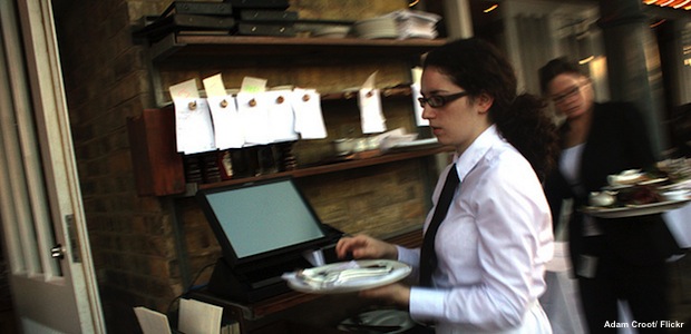 Waitress Waiting Tables