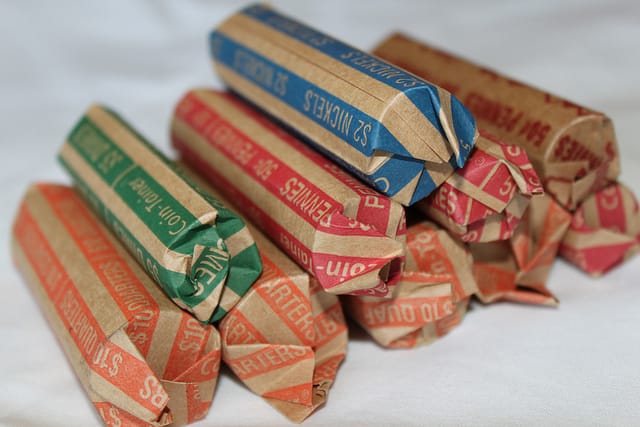 Coin roll hunting