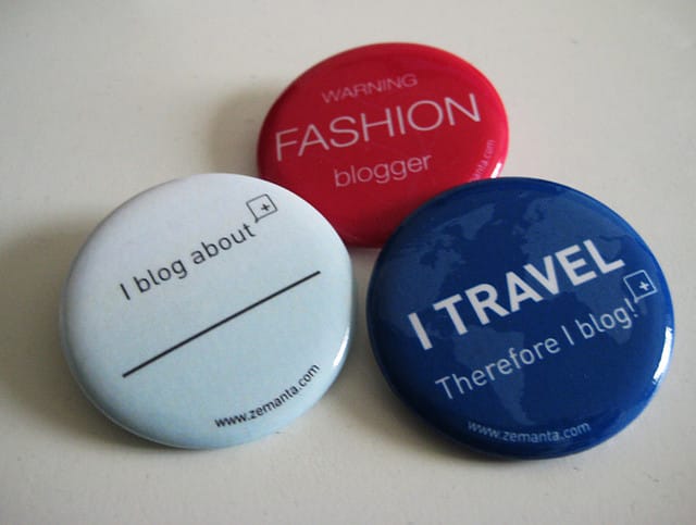 Image: Blogging buttons