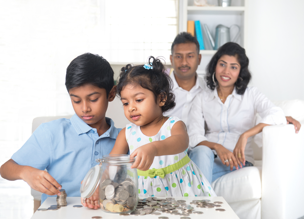 Teaching kids about money