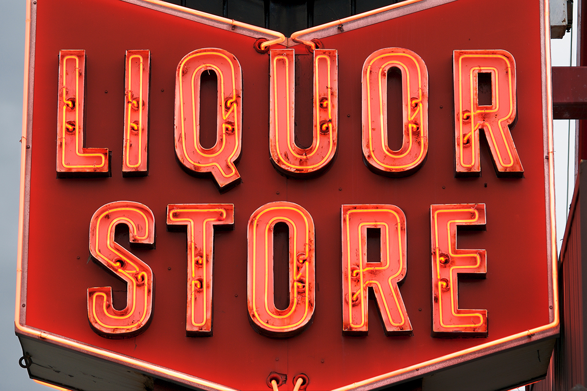 Liquor Store Sign