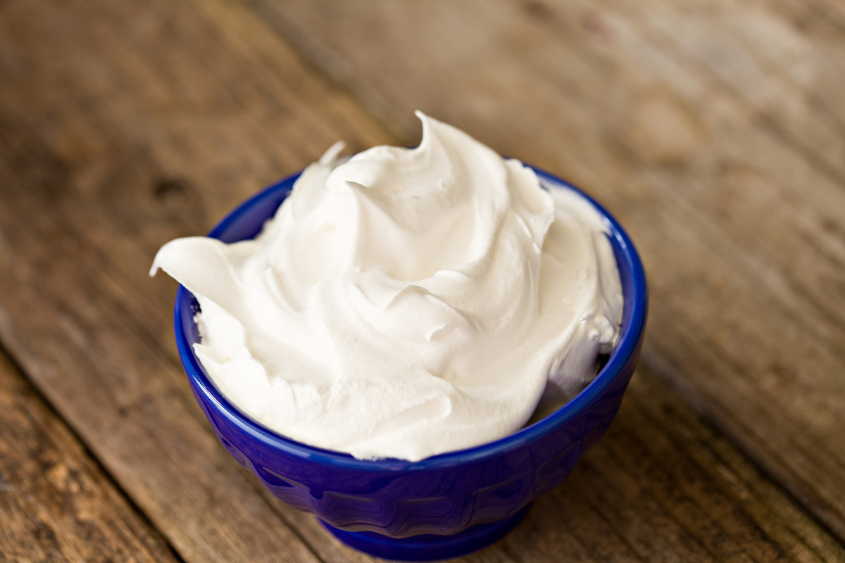 whipped cream