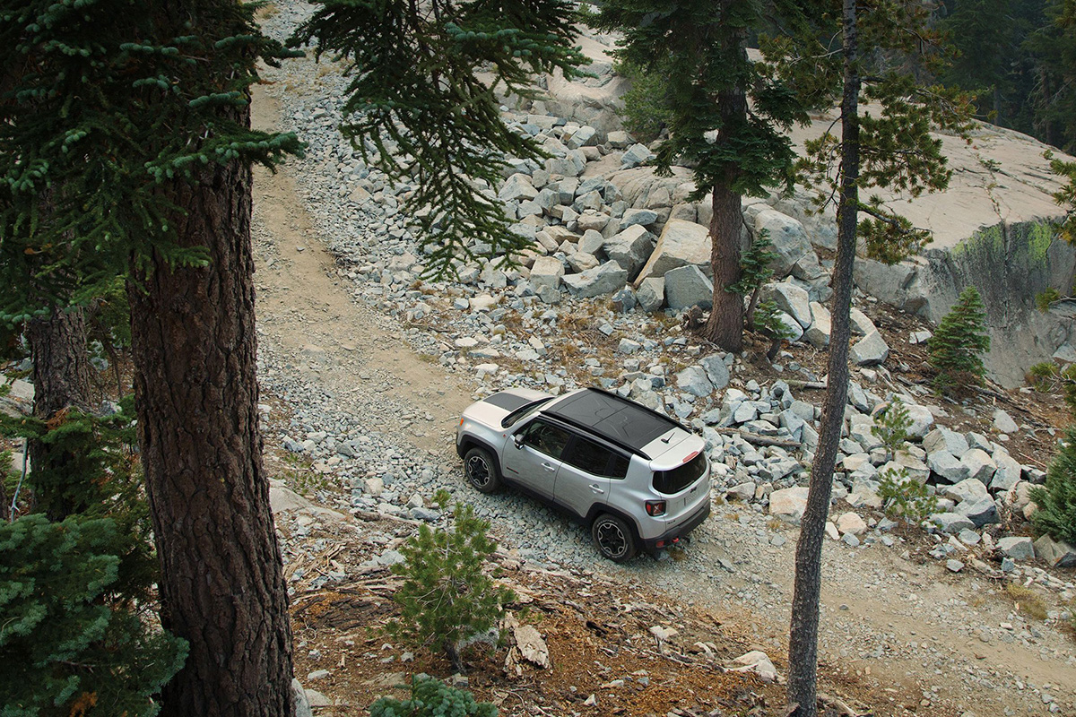 A photo of a 2017 Jeep Renegade.