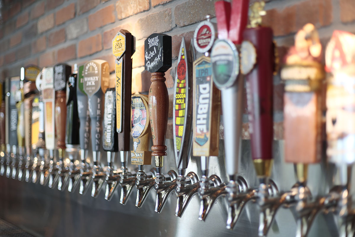 world of beer tap line