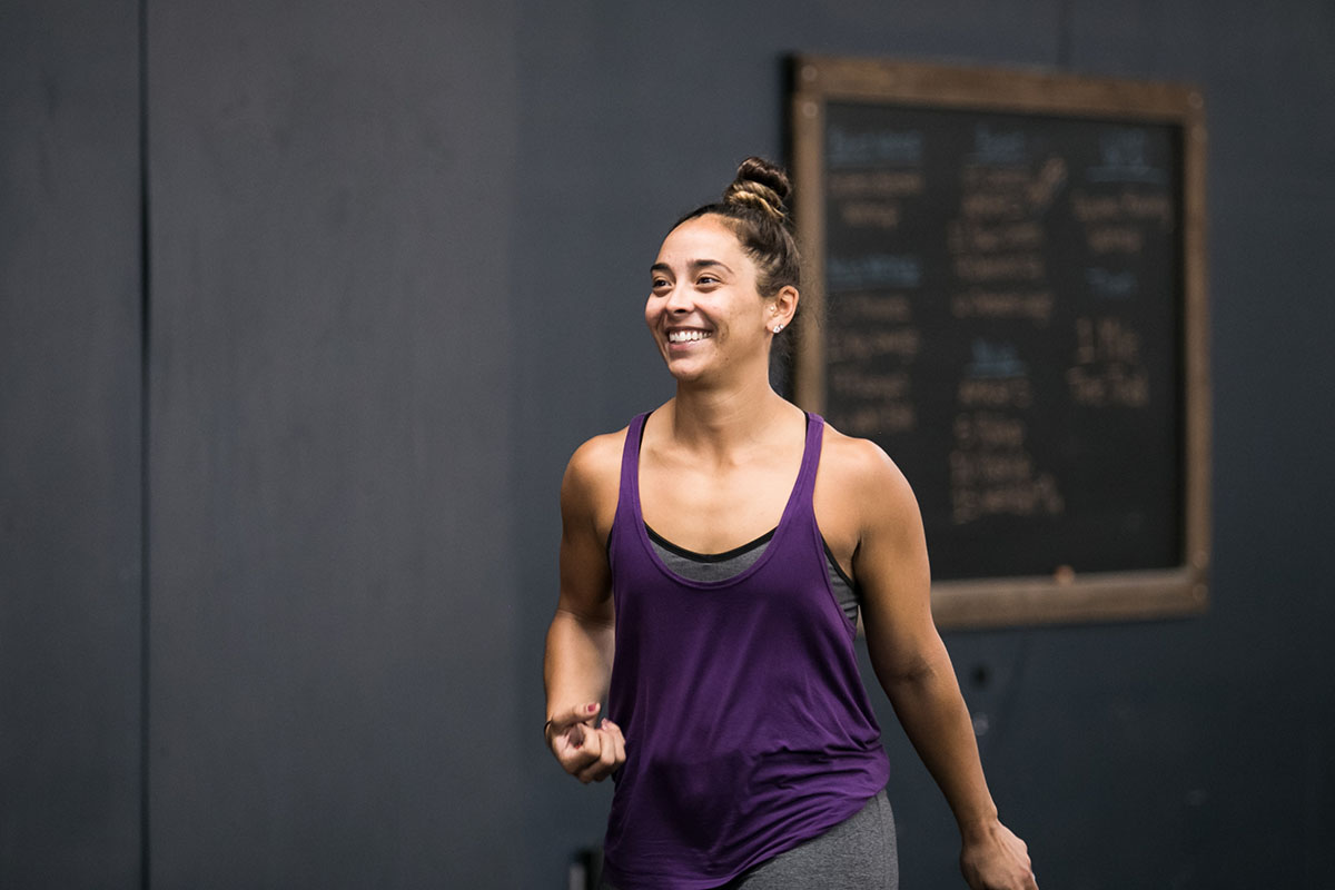 Lauren Donahue does a series of workouts as part of her fit lifestyle in Tampa, Fla