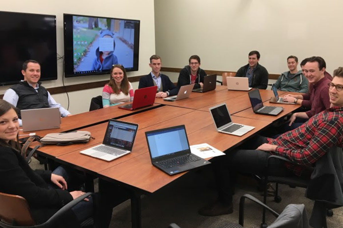 Kimball Parker and his class of nine law students spent their fall semester creating a free online tool called SoloSuit to respond to lawsuits.