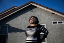 Tracy Wilson poses for a portrait at her Elk Grove, California home, February 27, 2018.