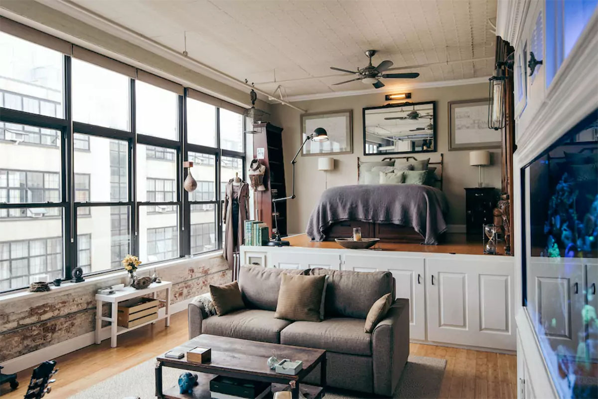 loft apartment in new york city, MY