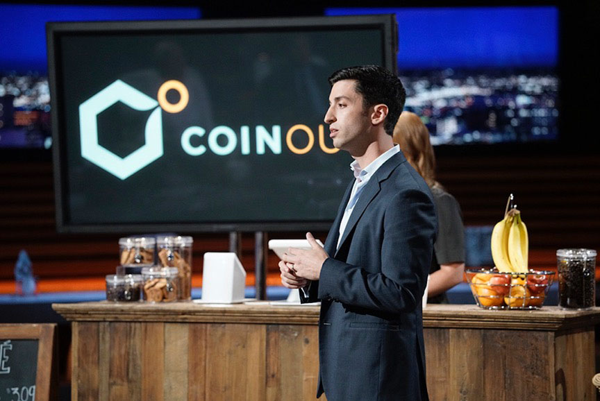 Entrepreneur Jeff Witten debuting his app on the Feb. 18 episode of