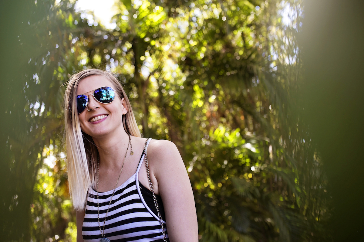 Tina Russell a strict vegan for the past nine years, checks out the Tampa Bay Collard Green festival in St Petersburg, Fla., on Febuary 24, 2018.