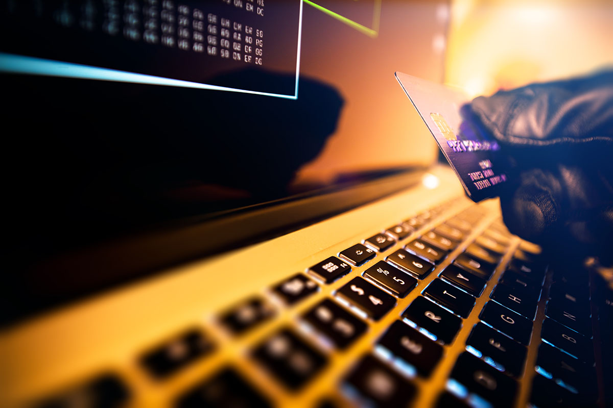 Stolen Credit Cards in Hands of Thief Trying to Use Cards Online