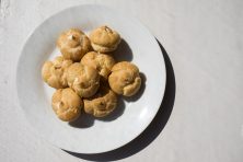 Mini vanilla cream puffs is one of many desserts you can get at the Dollar Tree for only $1.
