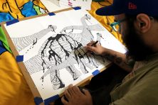 Abbas Husain drawing