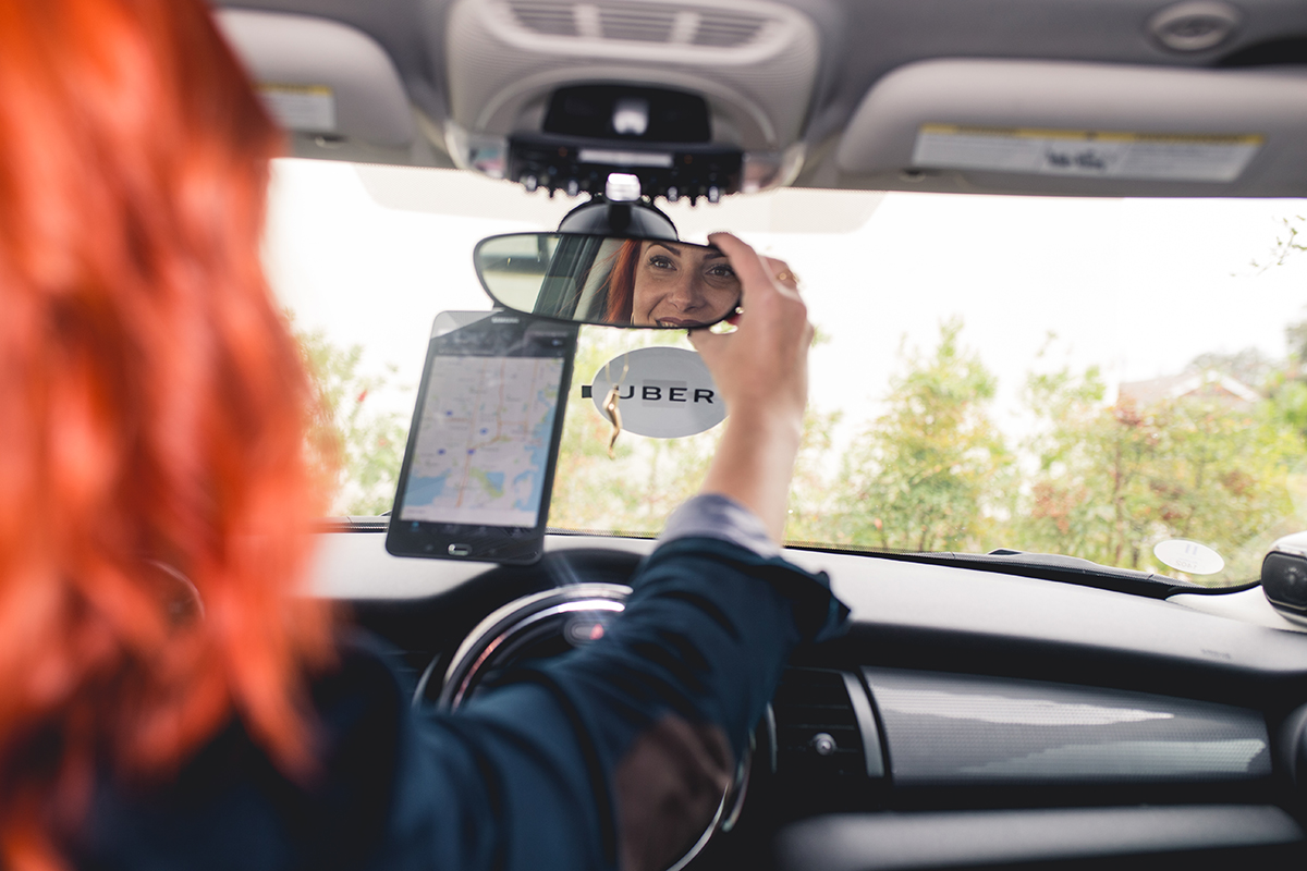 Lisa Gilmore exemplifies uber driving near downtown st Petersburg