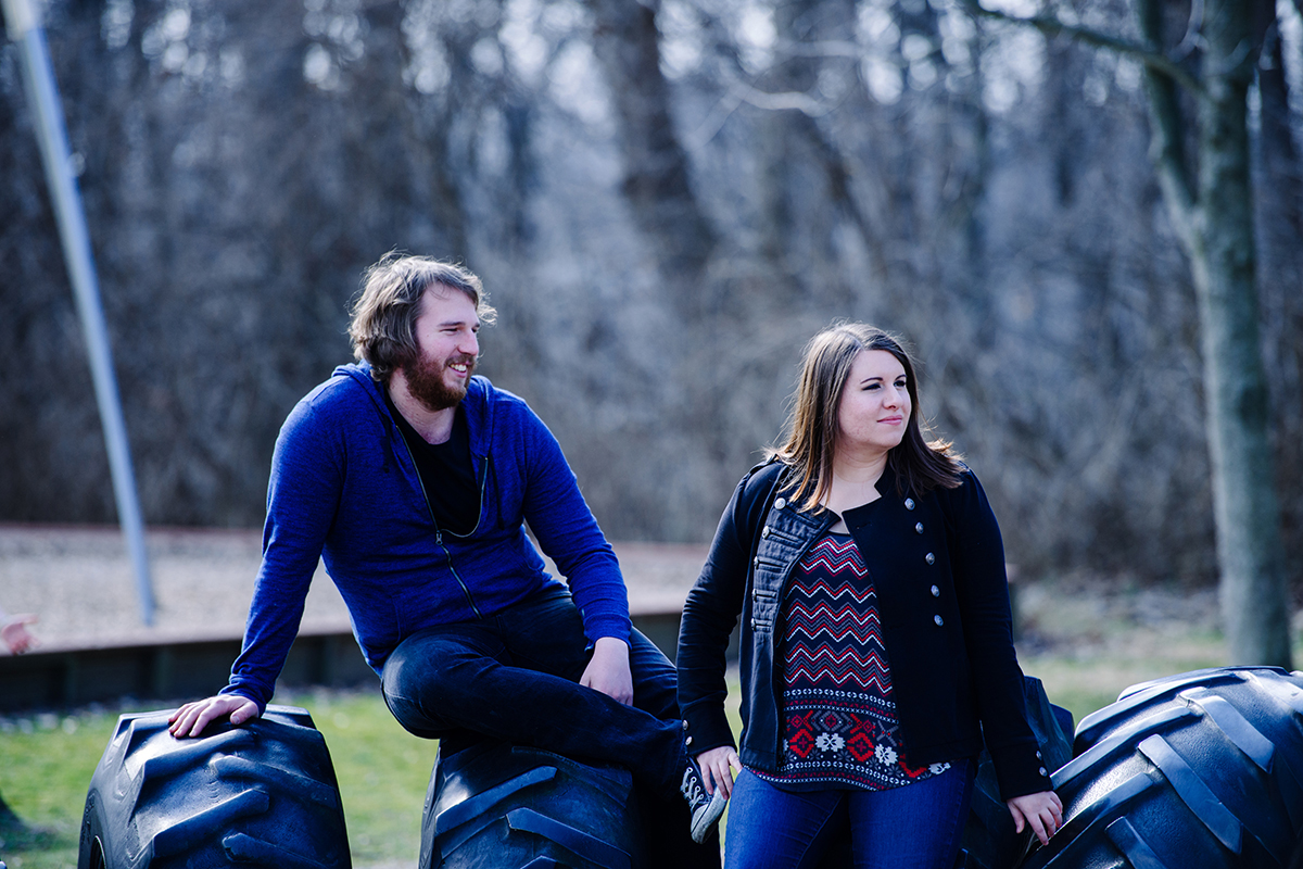 Christopher Hahn and Jenna Burnette