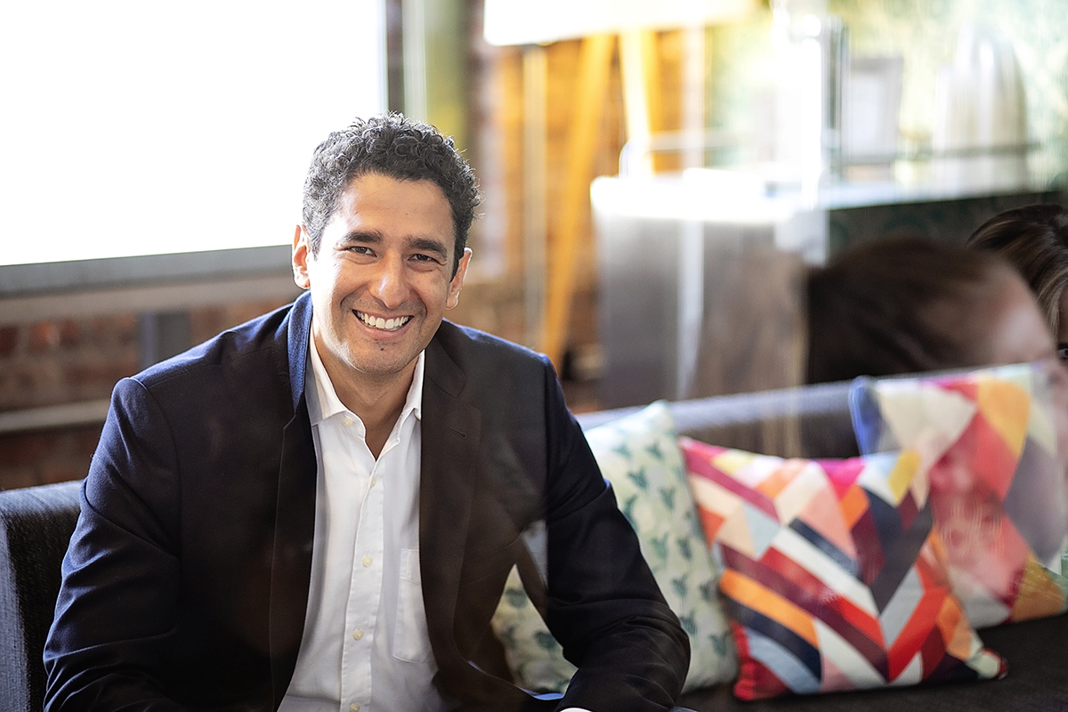 Finhabits CEO Carlos Garcia photographed in New York, NY