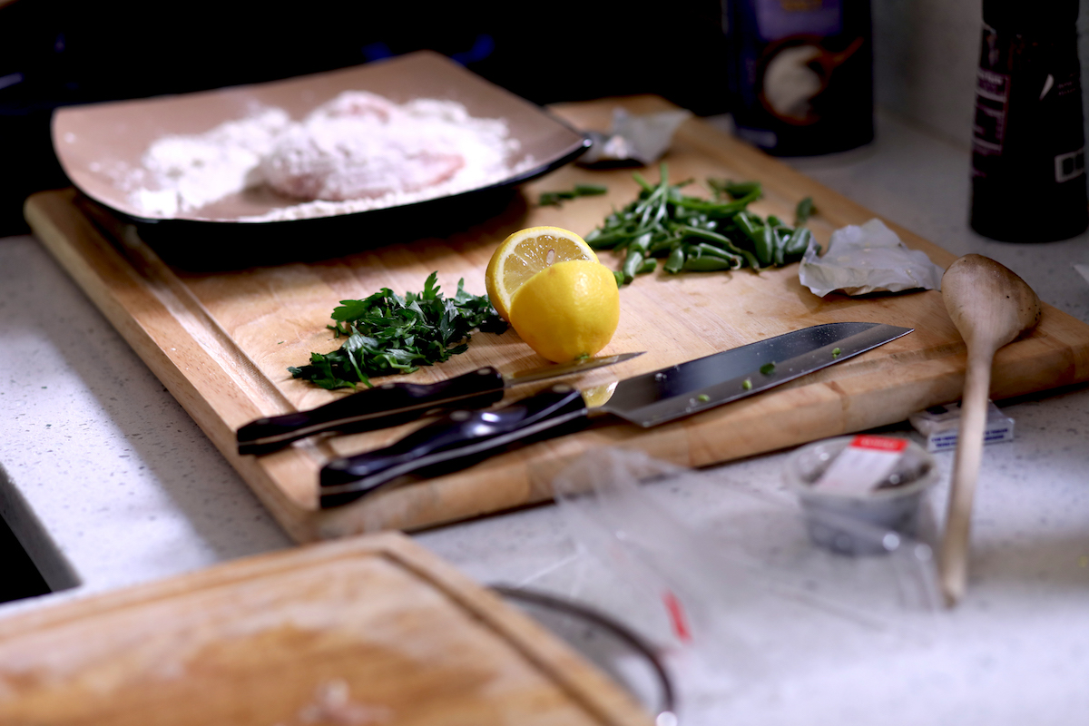 food ready to be prepared
