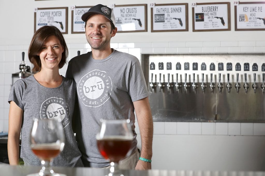 This Florida Couple Shares What It’s Like to Own a Growler Bar