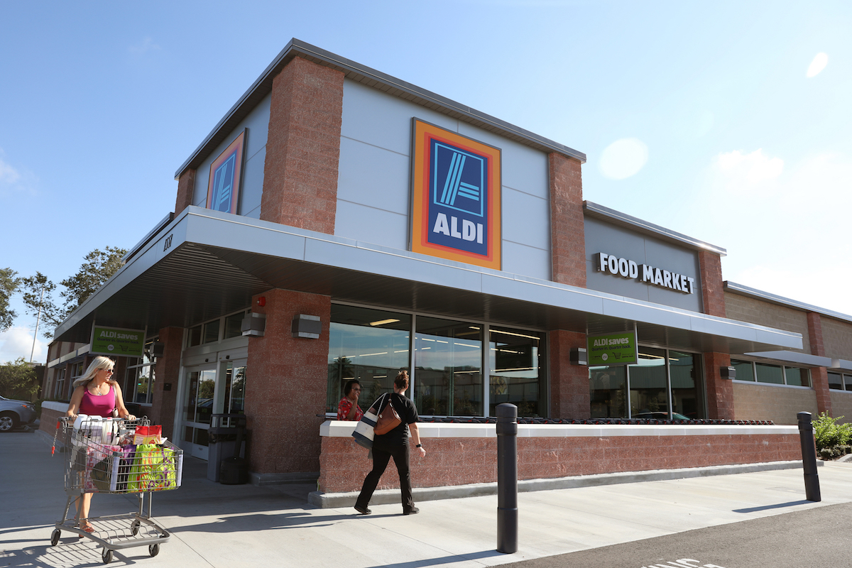 Aldi store in St. Petersburg.