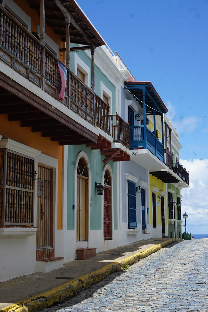 A photo of Old San Juan in Puerto Rico.