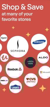 Screenshot shows possible stores you can save at with PayPal Honey.