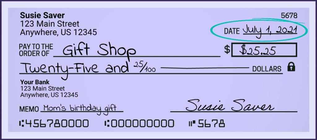 How to Write a Check | Filling Out a Check in 6 Steps