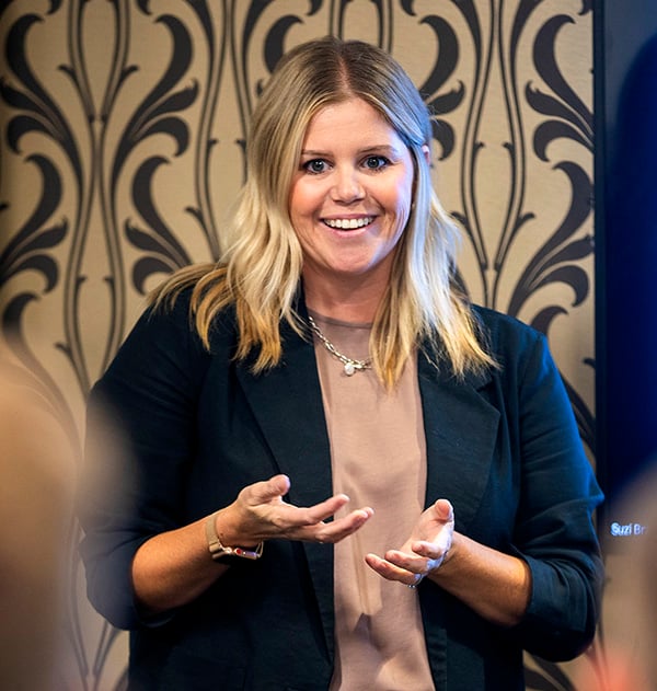 Co-working space near the yoga mats