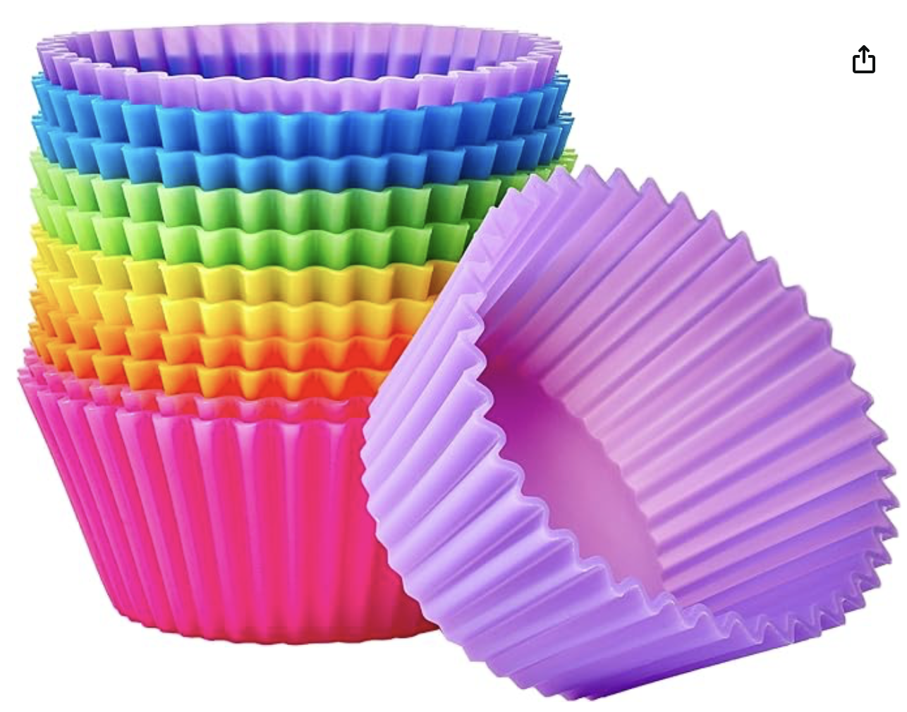Reusable Silicone Baking Cups