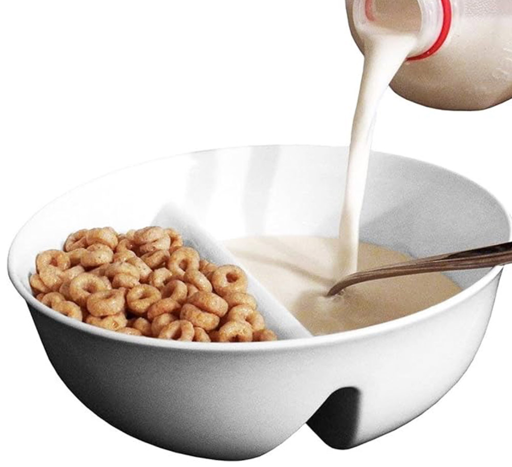 anti-soggy cereal bowl